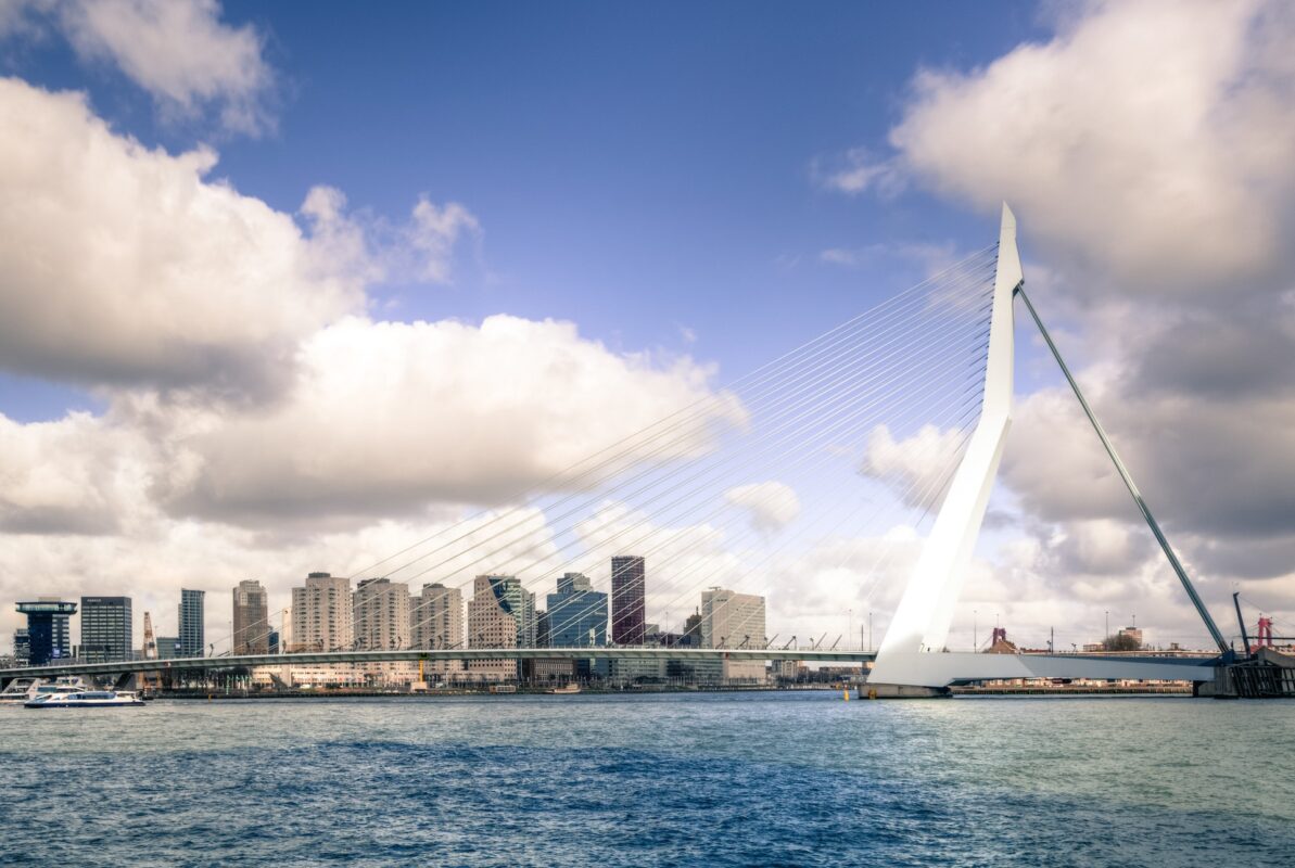 Rotterdam erasmusbrus gemeentes